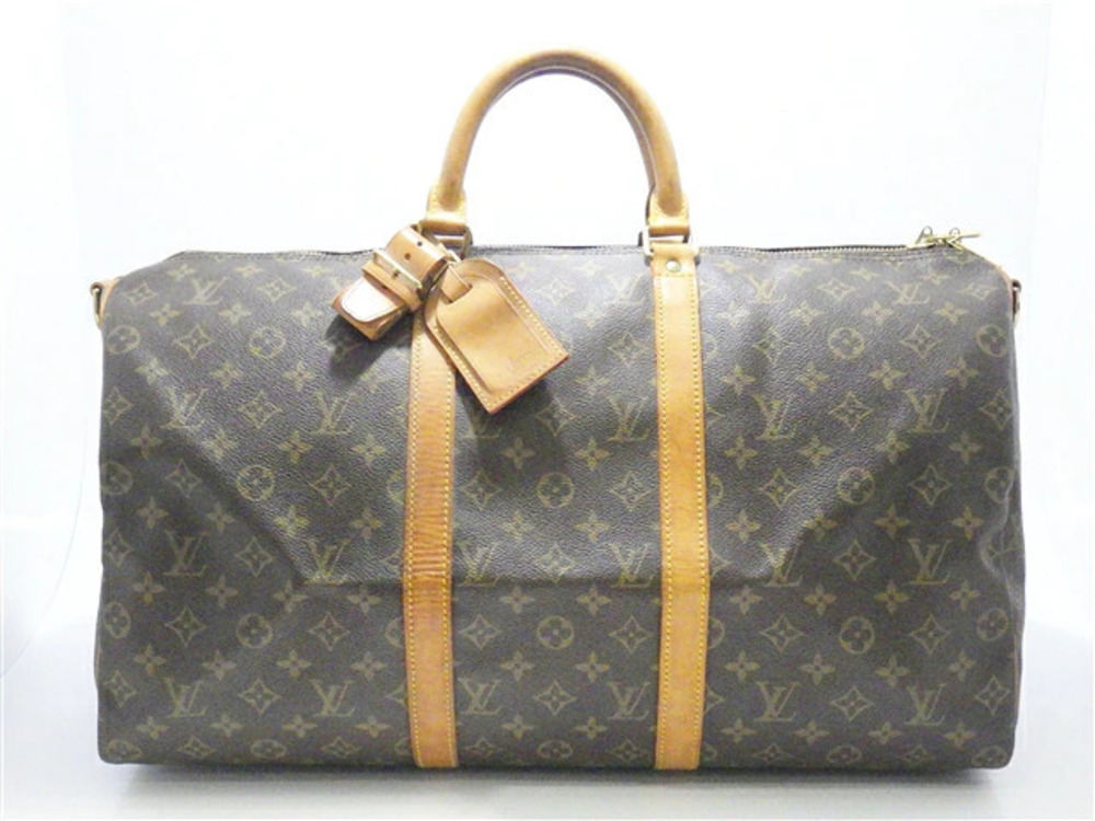 LOUIS VUITTON Keepall Bandouliere Boston Bag Monogram